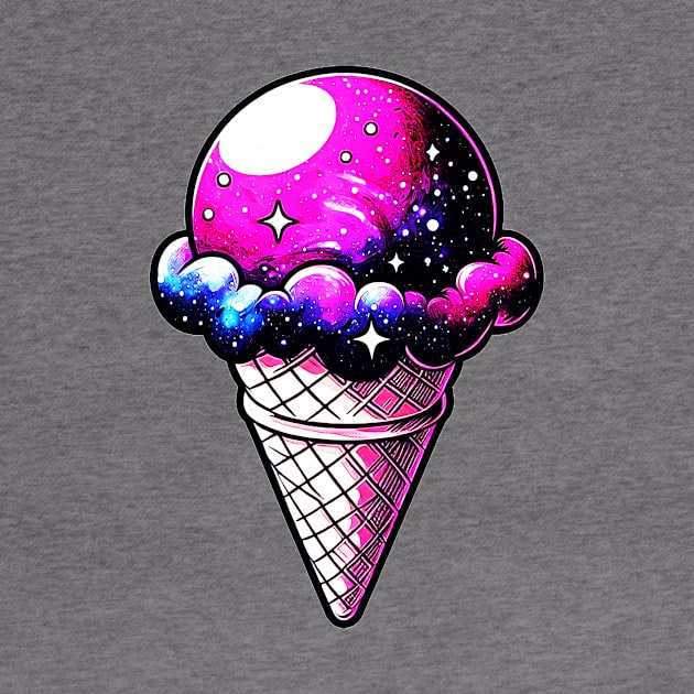 Space Cream Cone 205 by Korey Watkins